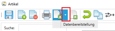 Artikel exportieren