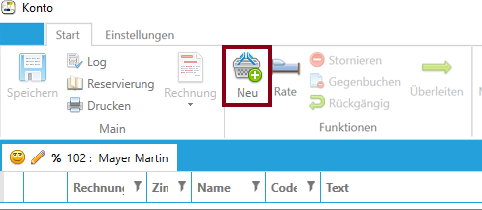 Anzahlungsrechnung