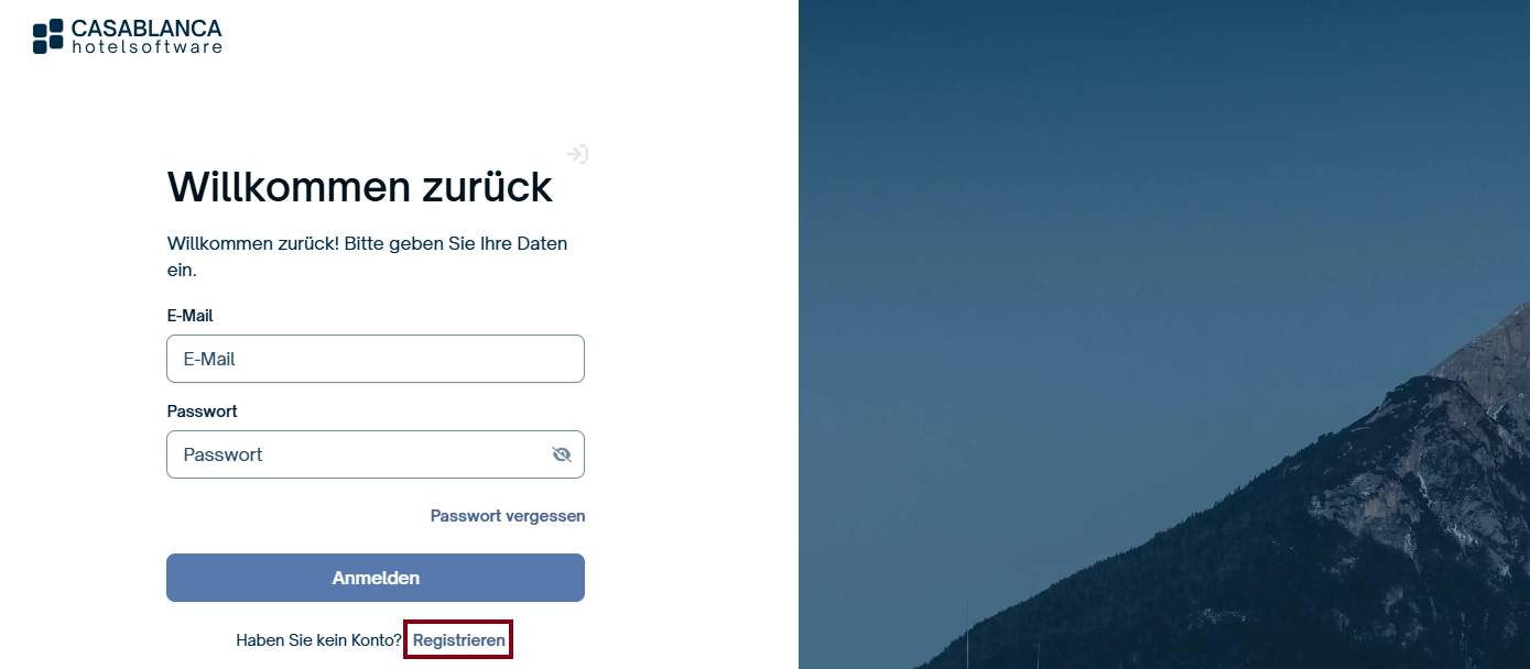 Benutzer Login