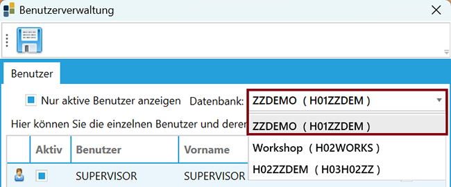 Benutzerverwaltung