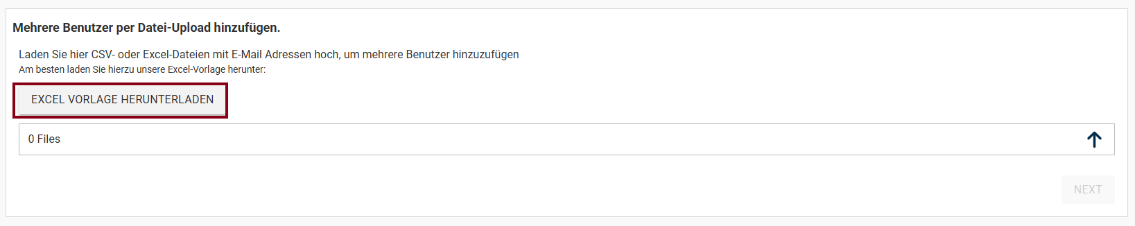 Benutzerverwaltung