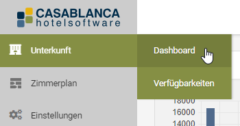 Menü - Dashboard