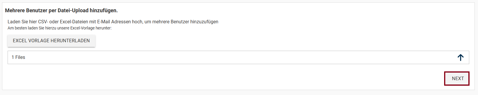 Benutzerverwaltung