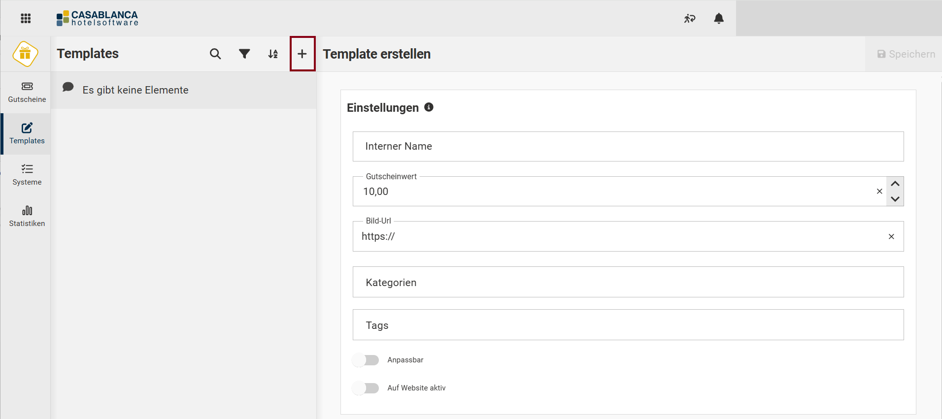 Gutscheinverwaltung